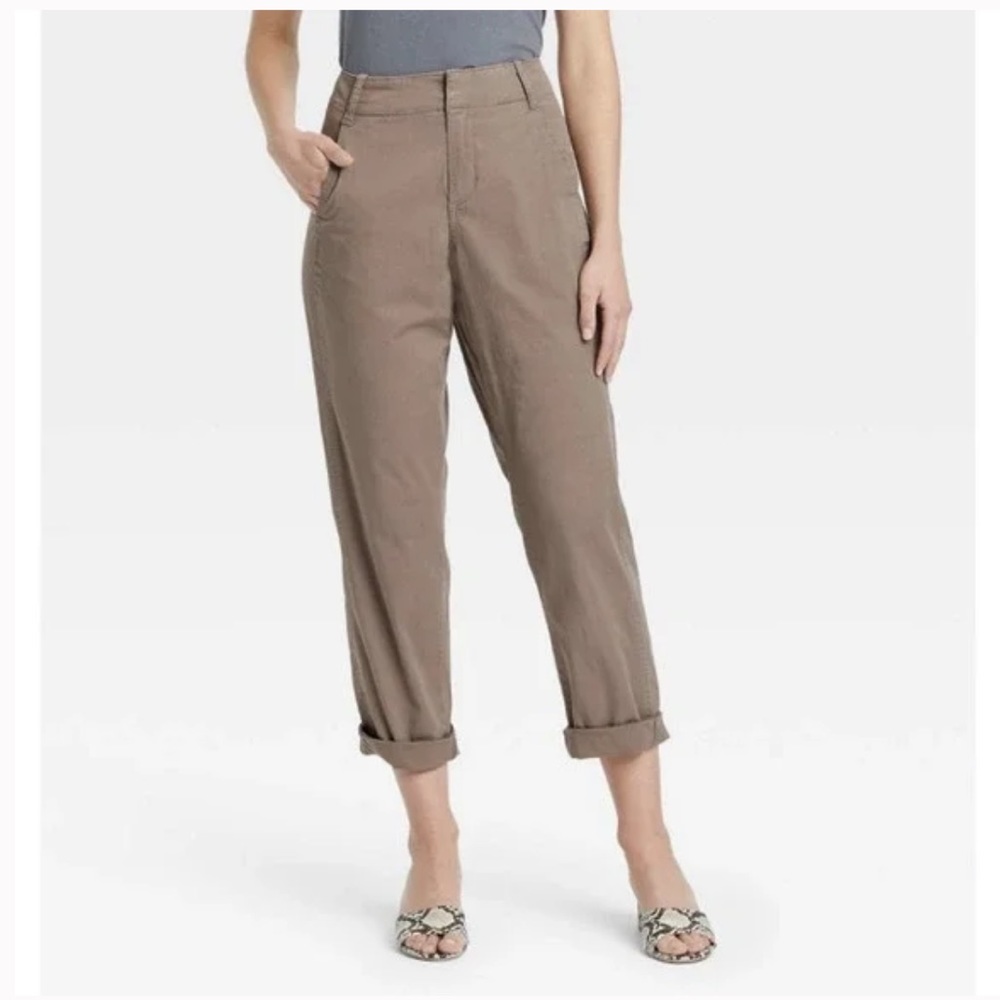 A New Day Target High-Rise Straight Chilled Out Ankle Chino Pants